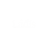 Logo Ládis minimalista branco